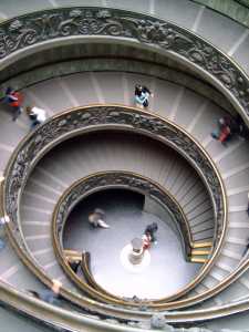 Wenteltrap Vaticaan Museum