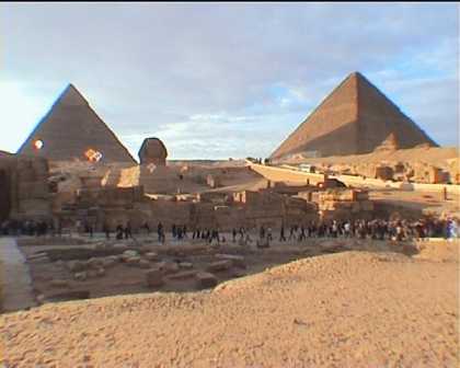 Piramides en Sfinkx